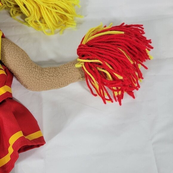 Melissa and Doug Pompomovich Cheerleader Hand Puppet Yellow Hair Blue Eye - Picture 4 of 11